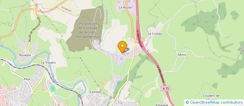 localisation de l'entreprise MONSIEUR ANTOINE LACROIX à SAINT-FLOUR