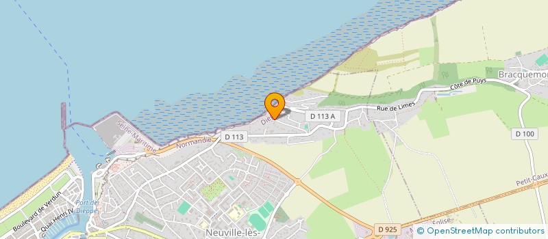 localisation de l'entreprise MONSIEUR ANTOINE LAFFILLE à DIEPPE