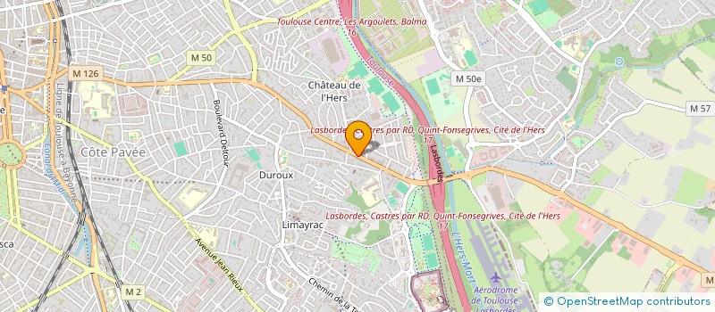 localisation de l'entreprise MONSIEUR ANTOINE LAFITTE à TOULOUSE