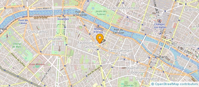 localisation de l'entreprise MONSIEUR ANTOINE LAFONT  PARIS