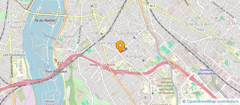 localisation de l'entreprise MONSIEUR ANTOINE LAFUMA à TOULOUSE