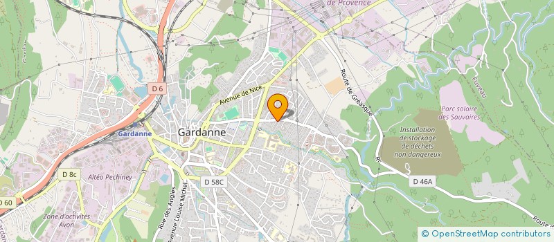 localisation de l'entreprise MONSIEUR ANTOINE LAGLER à GARDANNE