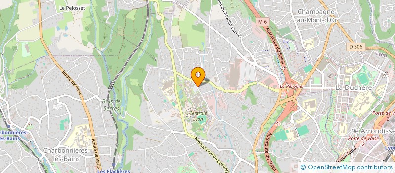 localisation de l'entreprise MONSIEUR ANTOINE LALAQUE  ECULLY