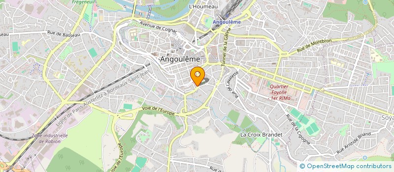 localisation de l'entreprise MONSIEUR ANTOINE LAMBERT à ANGOULEME