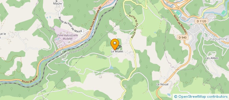 localisation de l'entreprise MONSIEUR ANTOINE LAMOTHE  SAINTE FORTUNADE