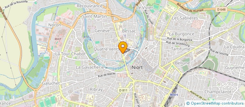 localisation de l'entreprise MONSIEUR ANTOINE LAMOTHE à NIORT