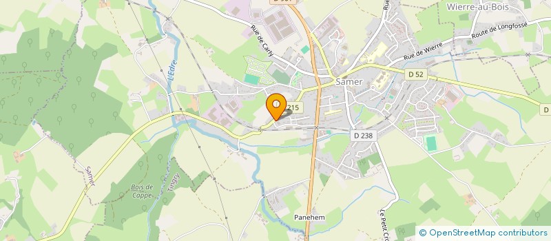 localisation de l'entreprise MONSIEUR ANTOINE LANCE  SAMER