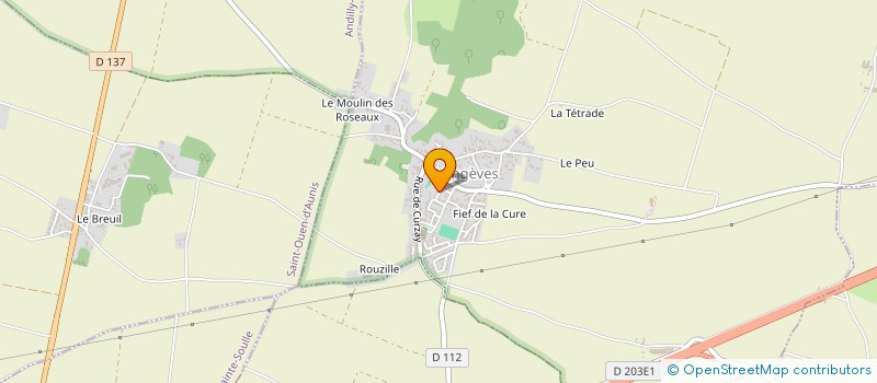 localisation de l'entreprise MONSIEUR ANTOINE LANDRE  LONGEVES