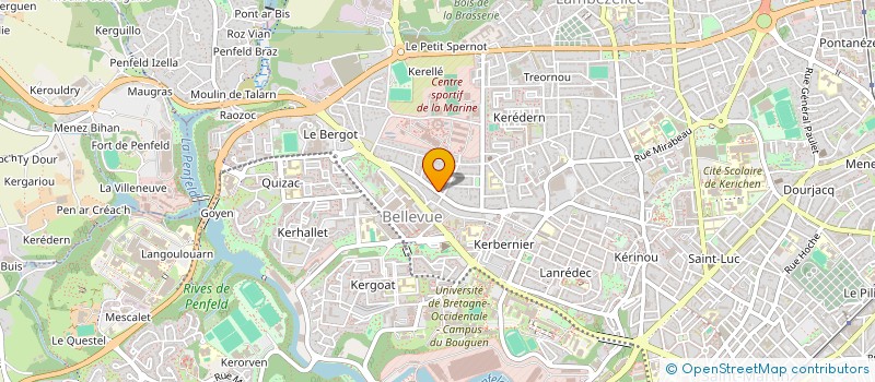 localisation de l'entreprise MONSIEUR ANTOINE LANSONNEUR à BREST