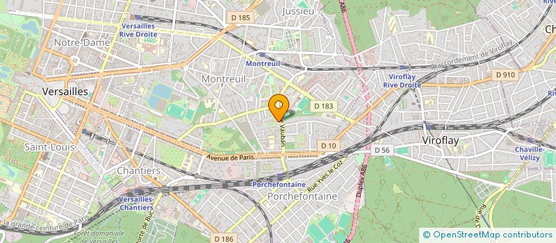 localisation de l'entreprise MONSIEUR ANTOINE LARA à VERSAILLES