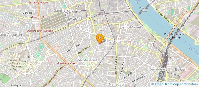 localisation de l'entreprise MONSIEUR ANTOINE LAROUMAGNE à BORDEAUX