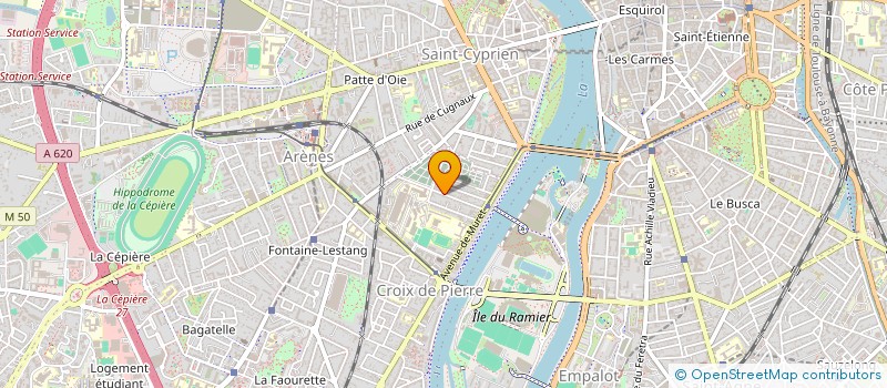 localisation de l'entreprise MONSIEUR ANTOINE LARRQQUE  TOULOUSE