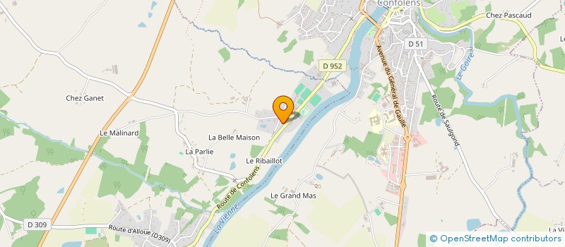 localisation de l'entreprise MONSIEUR ANTOINE LATUS  ANSAC-SUR-VIENNE