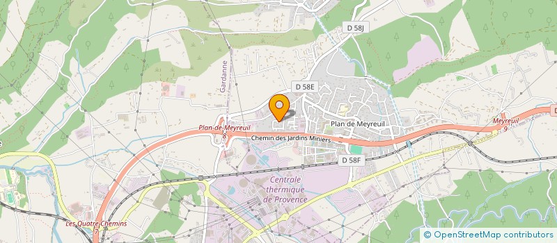 localisation de l'entreprise MONSIEUR ANTOINE LAUDICINA à MEYREUIL