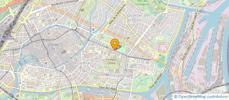 localisation de l'entreprise MONSIEUR ANTOINE LAUGA à STRASBOURG