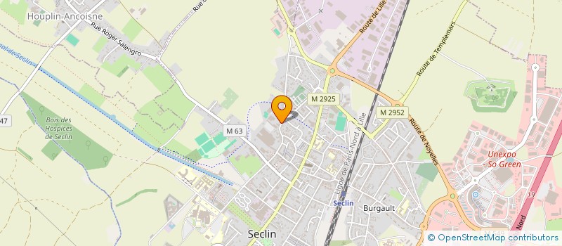 localisation de l'entreprise MONSIEUR ANTOINE LAURENT à SECLIN