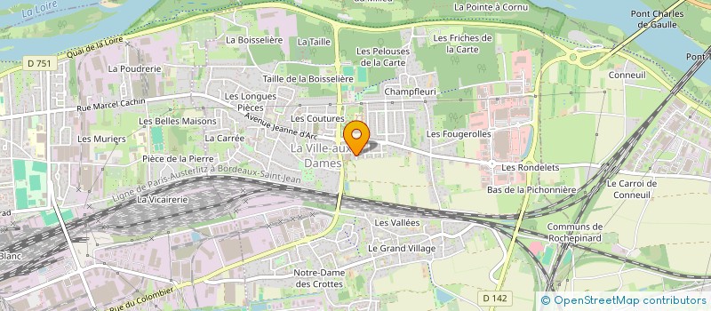 localisation de l'entreprise MONSIEUR ANTOINE LAURENT  LA VILLE-AUX-DAMES