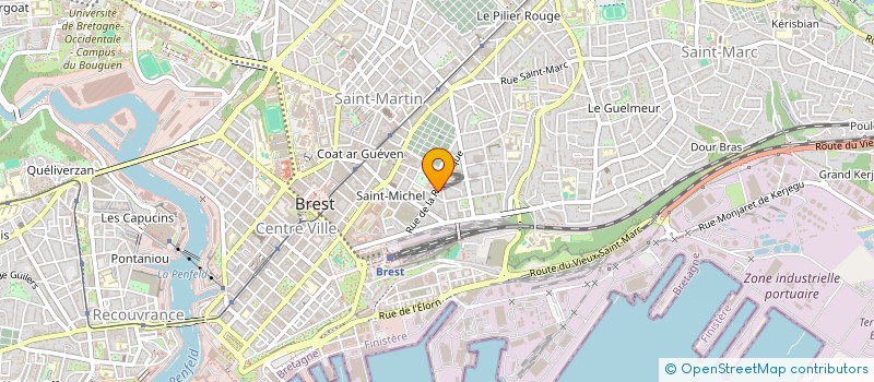 localisation de l'entreprise MONSIEUR ANTOINE LAVERGNE à BREST