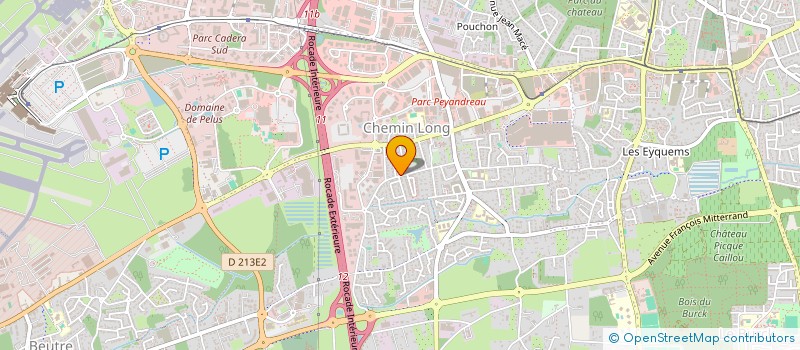 localisation de l'entreprise MONSIEUR ANTOINE LE BERRE  MERIGNAC