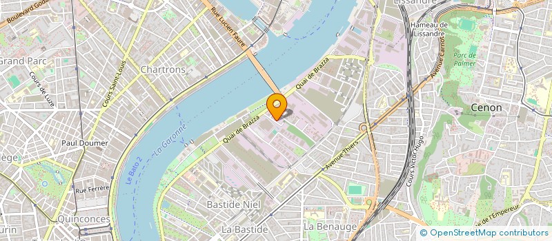 localisation de l'entreprise MONSIEUR ANTOINE LE BIHAN  BORDEAUX