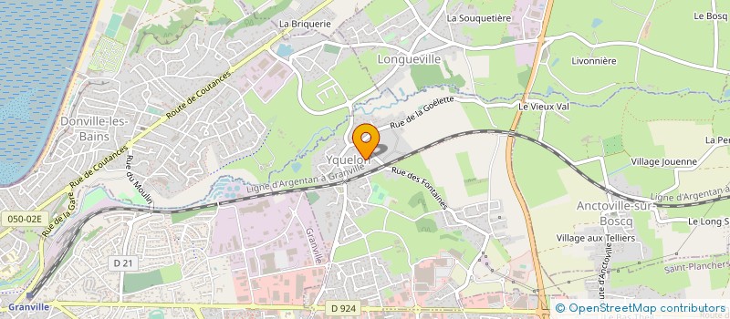 localisation de l'entreprise MONSIEUR ANTOINE LE BRETON  YQUELON