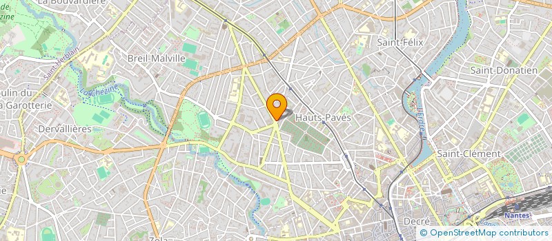 localisation de l'entreprise MONSIEUR ANTOINE LE DARZ à NANTES