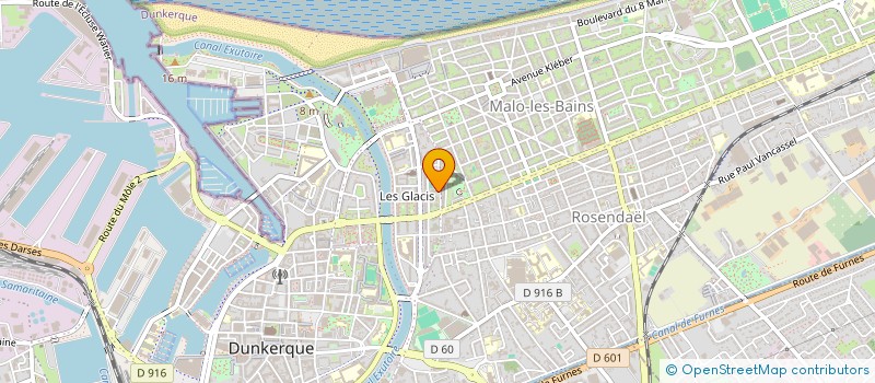 localisation de l'entreprise MONSIEUR ANTOINE LE DRET à DUNKERQUE