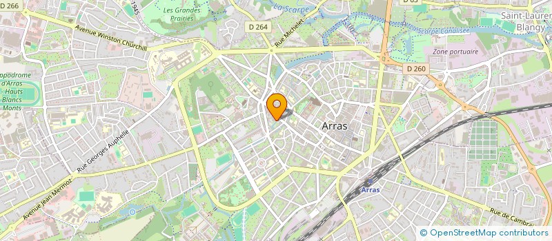 localisation de l'entreprise MONSIEUR ANTOINE LE GENTIL à ARRAS
