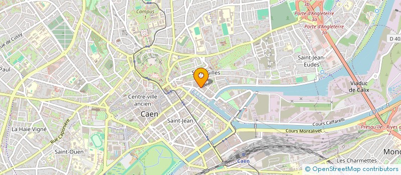 localisation de l'entreprise MONSIEUR ANTOINE LE MERDY à CAEN