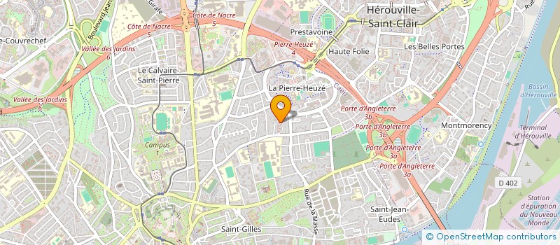 localisation de l'entreprise MONSIEUR ANTOINE LE MONNIER DE GOUVILLE à CAEN