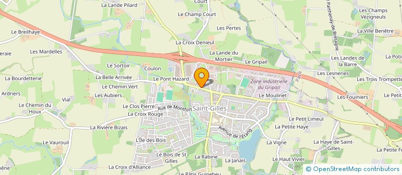 localisation de l'entreprise MONSIEUR ANTOINE LE PENNEC  SAINT-GILLES