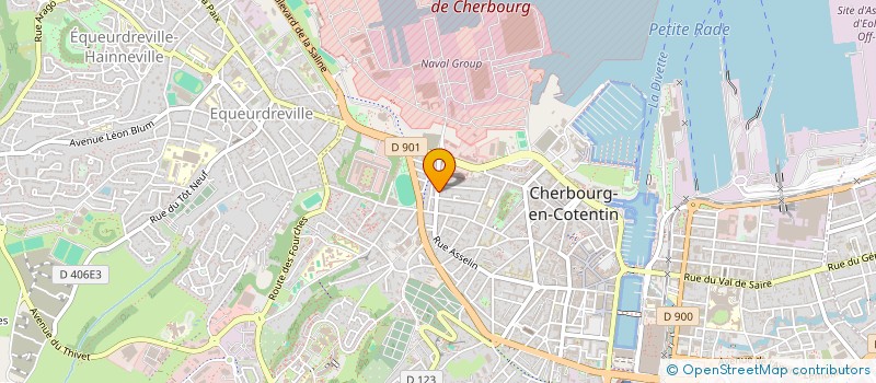 localisation de l'entreprise MONSIEUR ANTOINE LE ROCHAIS à CHERBOURG-EN-COTENTIN