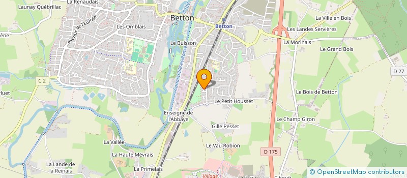 localisation de l'entreprise MONSIEUR ANTOINE LE SEGUILLON  BETTON