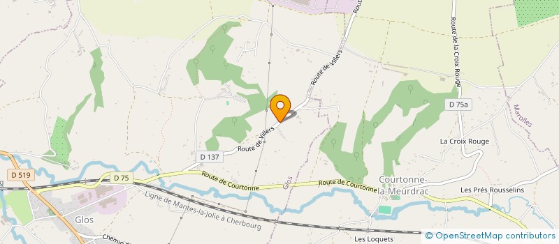 localisation de l'entreprise MONSIEUR ANTOINE LEBAS  GLOS