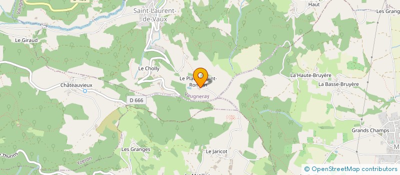 localisation de l'entreprise MONSIEUR ANTOINE LEBATTEUX  VAUGNERAY