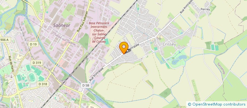 localisation de l'entreprise MONSIEUR ANTOINE LEBETTRE  CRISSEY