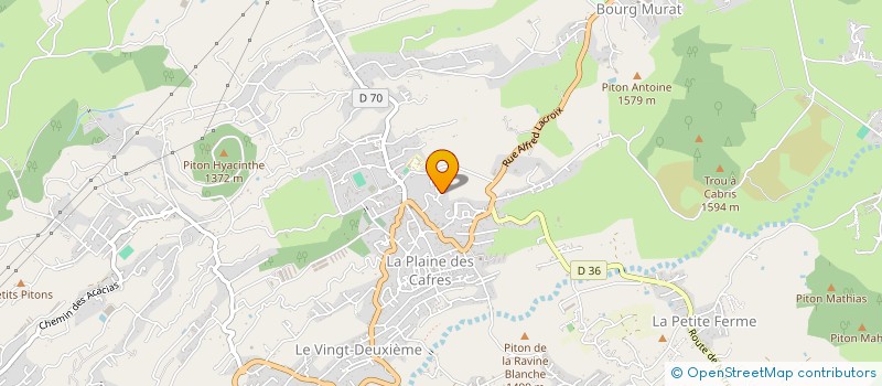 localisation de l'entreprise MONSIEUR ANTOINE LEBIHAN  LE TAMPON