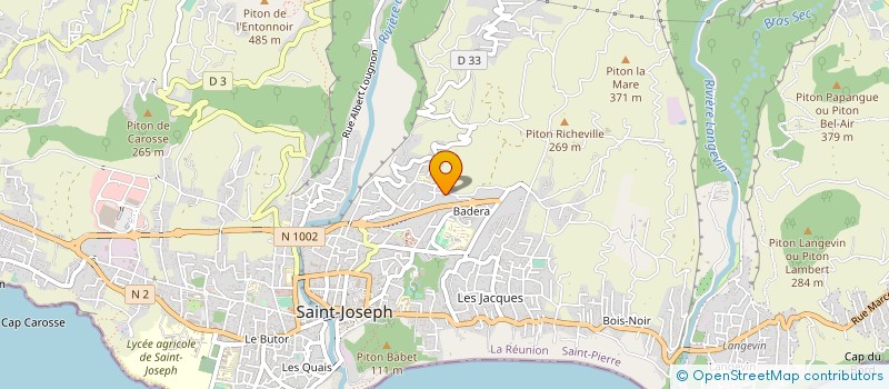 localisation de l'entreprise MONSIEUR ANTOINE LEBON à SAINT-JOSEPH