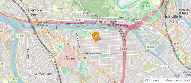localisation de l'entreprise MONSIEUR ANTOINE LEBOT à MAISONS-ALFORT