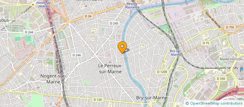 localisation de l'entreprise MONSIEUR ANTOINE LEBOUTEILLER à LE PERREUX-SUR-MARNE