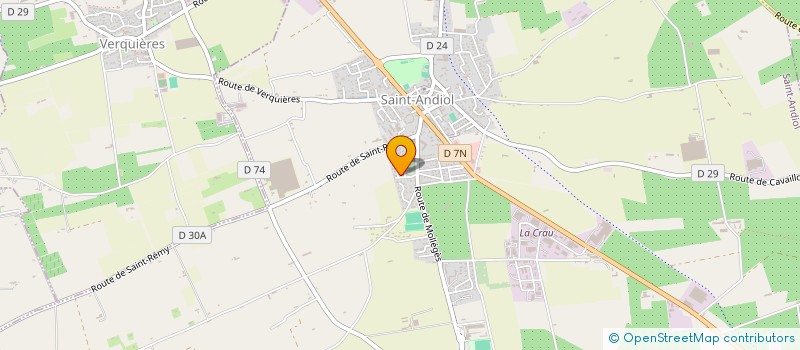 localisation de l'entreprise MONSIEUR ANTOINE LEBRUN  SAINT-ANDIOL