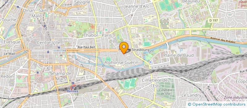 localisation de l'entreprise MONSIEUR ANTOINE LECHARPENTIER  RENNES