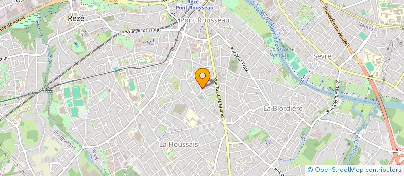 localisation de l'entreprise MONSIEUR ANTOINE LECLAIR à REZE