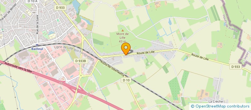 localisation de l'entreprise MONSIEUR ANTOINE LECLERCQ à BAILLEUL