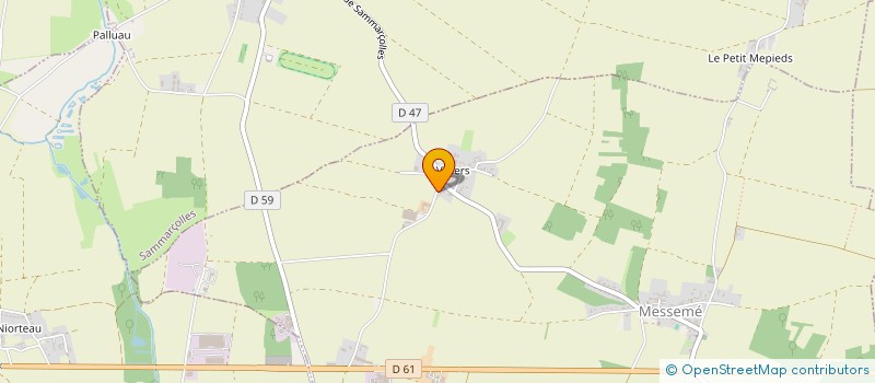 localisation de l'entreprise MONSIEUR ANTOINE LECOMTE  MESSEME