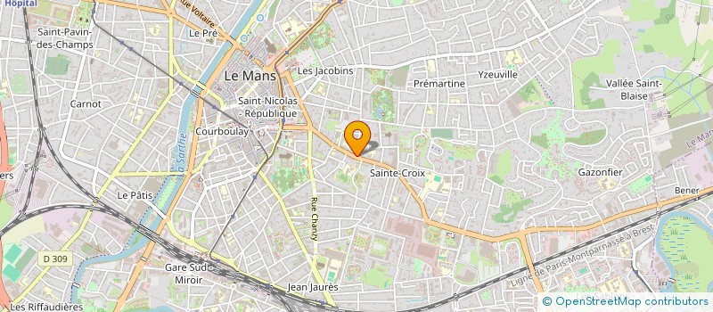 localisation de l'entreprise MONSIEUR ANTOINE LEDRU  LE MANS