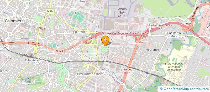 localisation de l'entreprise MONSIEUR ANTOINE LEFRANC à TOULOUSE