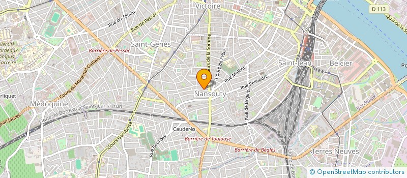 localisation de l'entreprise MONSIEUR ANTOINE LEGER  BORDEAUX