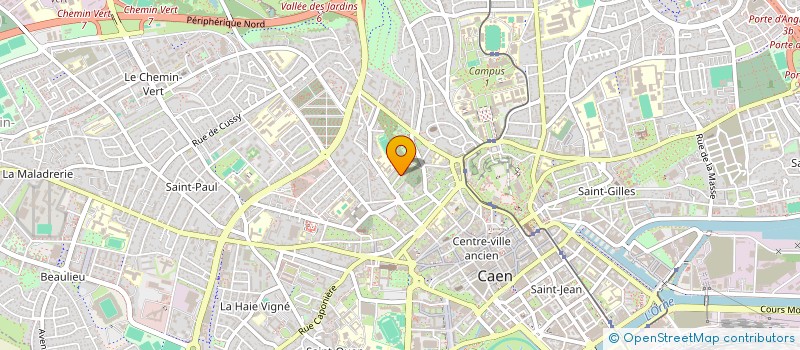 localisation de l'entreprise MONSIEUR ANTOINE LEGRAND à CAEN