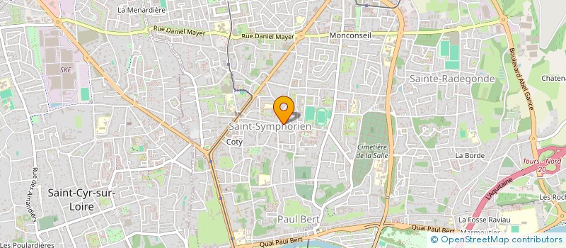 localisation de l'entreprise MONSIEUR ANTOINE LEGRAS  TOURS